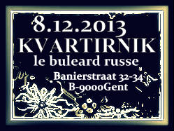 Illustration. Gent. Kvartirnik. Le boulevard russe. Вечер творчества. 2013-12-08